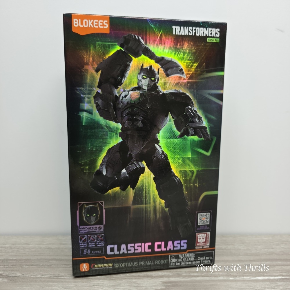 Blokees Transformers Classic‎ Class #05 - Optimus Primal Robot - Kit 71145 - NIB
